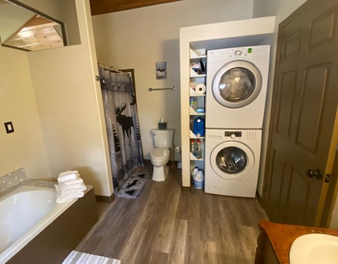 Private washer and dryer